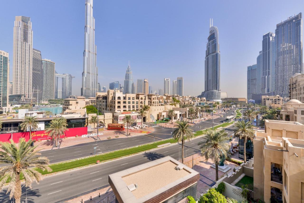 Ultra Luxury Downtown - Full Burj Khalifa View - 5 Min Walk To Dubai Mall! ภายนอก รูปภาพ